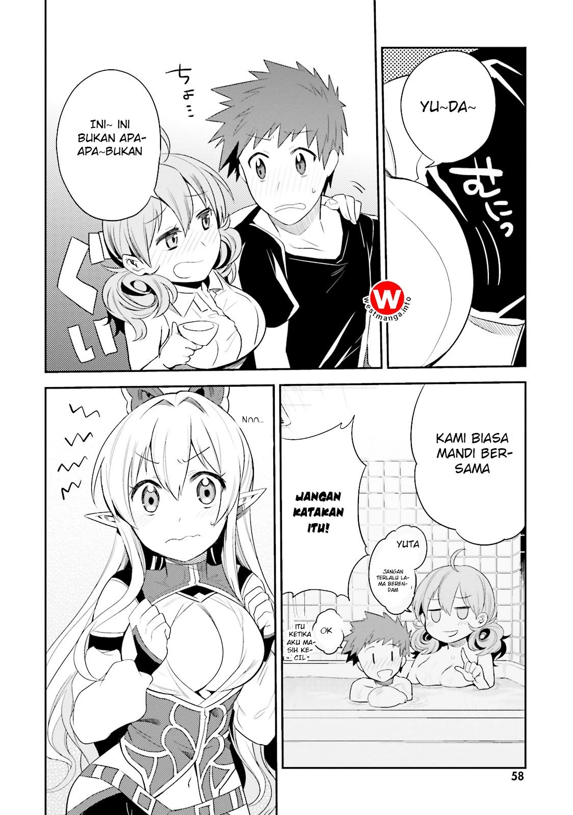 Halaman 13 — Elf Yome to Hajimeru Isekai Ryoushu Seikatsu Chapter 8