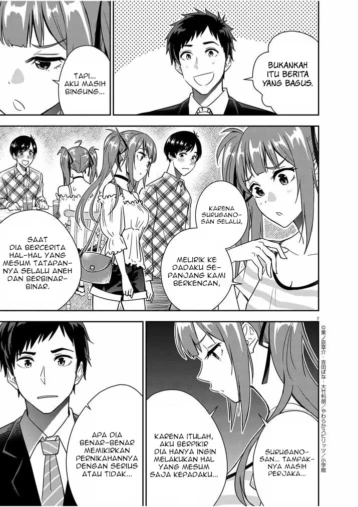Halaman 8 — Kekkon ga Zentei no Love Comedy Chapter 12