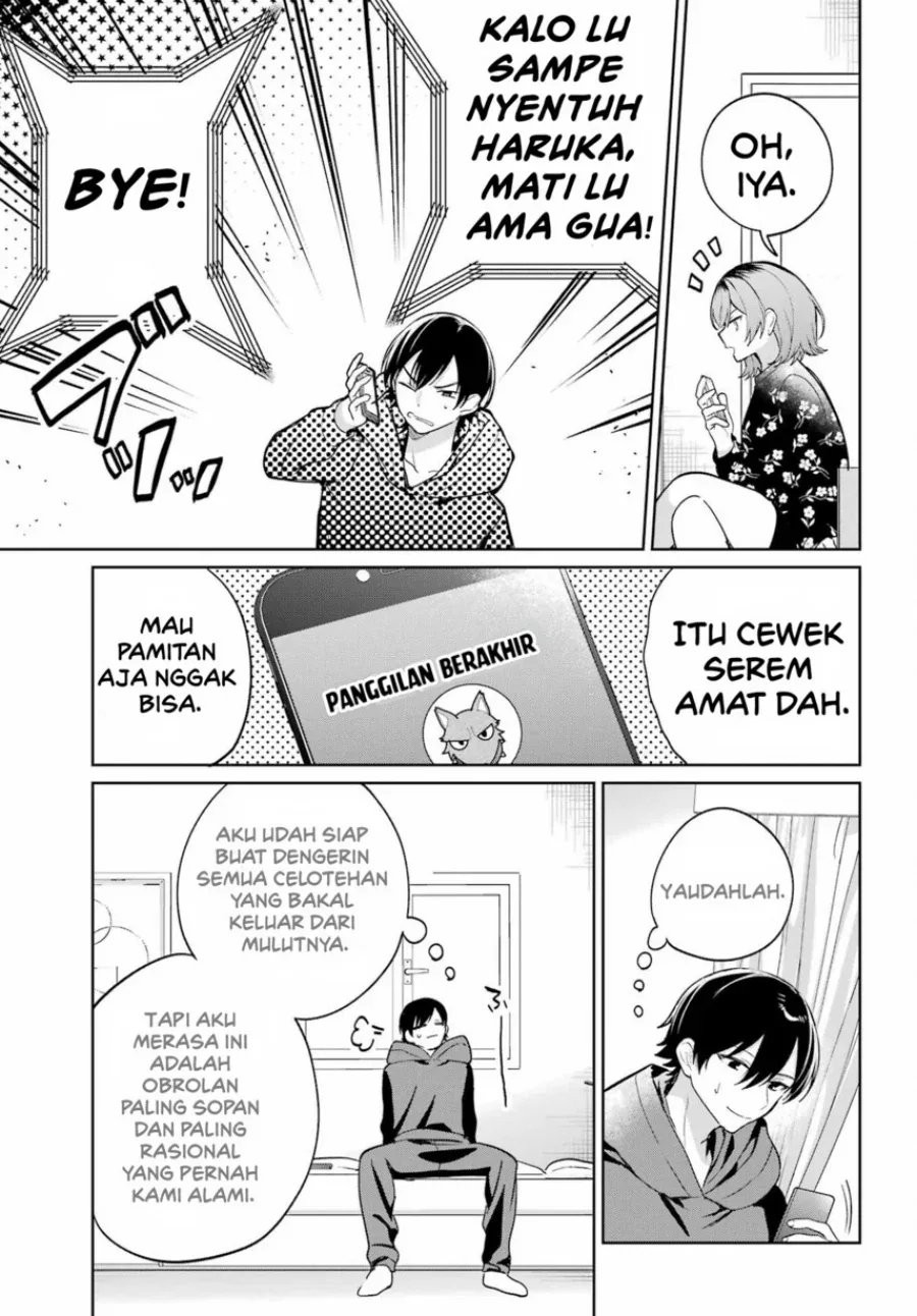 Halaman 15 — Remote Jugyou ni Nattara Class 1 no Bishoujo to Doukyo suru Koto ni Natta Chapter 12
