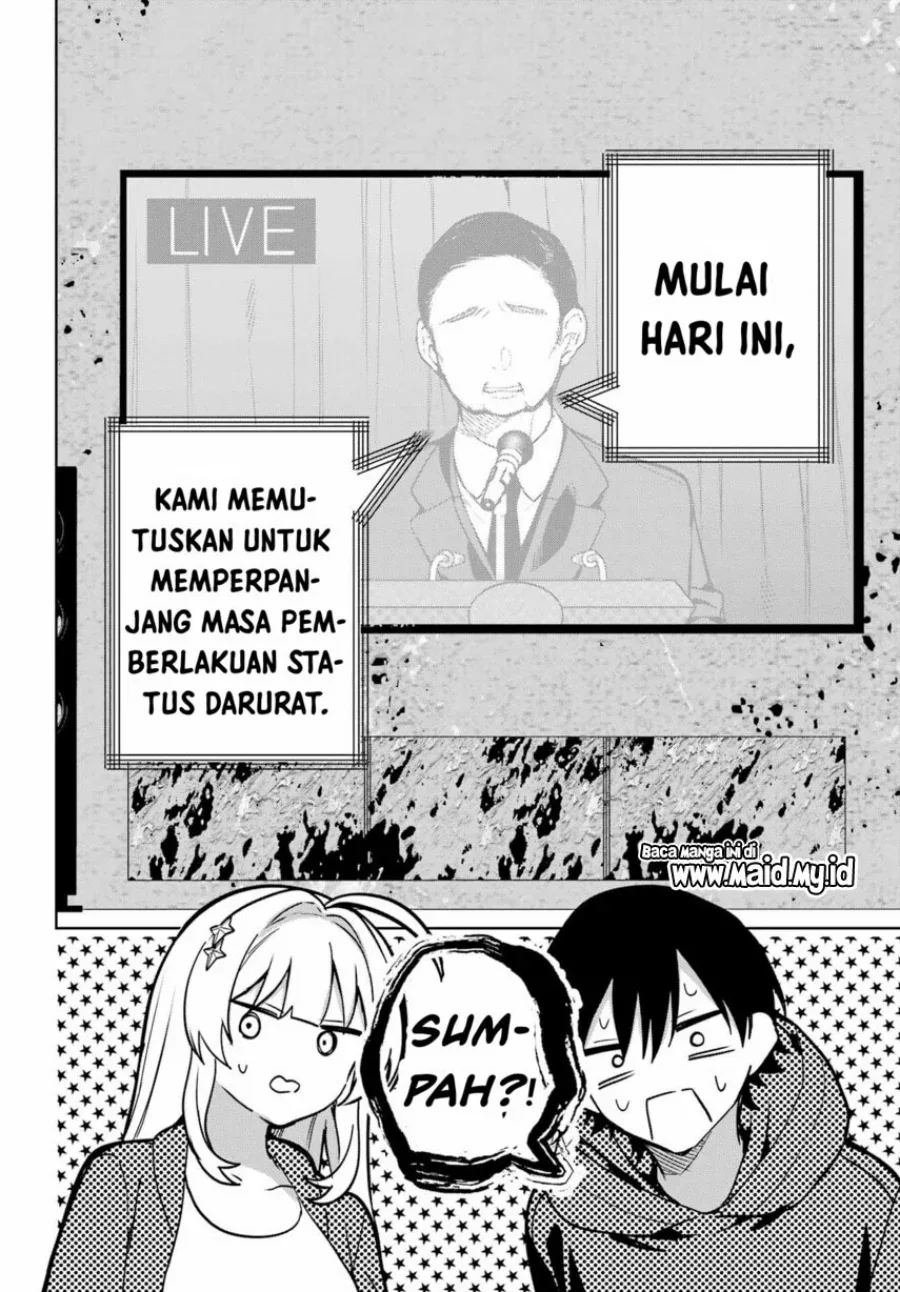 Halaman 18 — Remote Jugyou ni Nattara Class 1 no Bishoujo to Doukyo suru Koto ni Natta Chapter 12