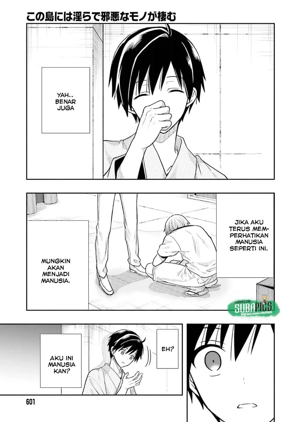 Halaman 8 — Kono Shima ni wa Midara de Jaaku na Mono ga Sumu Chapter 40