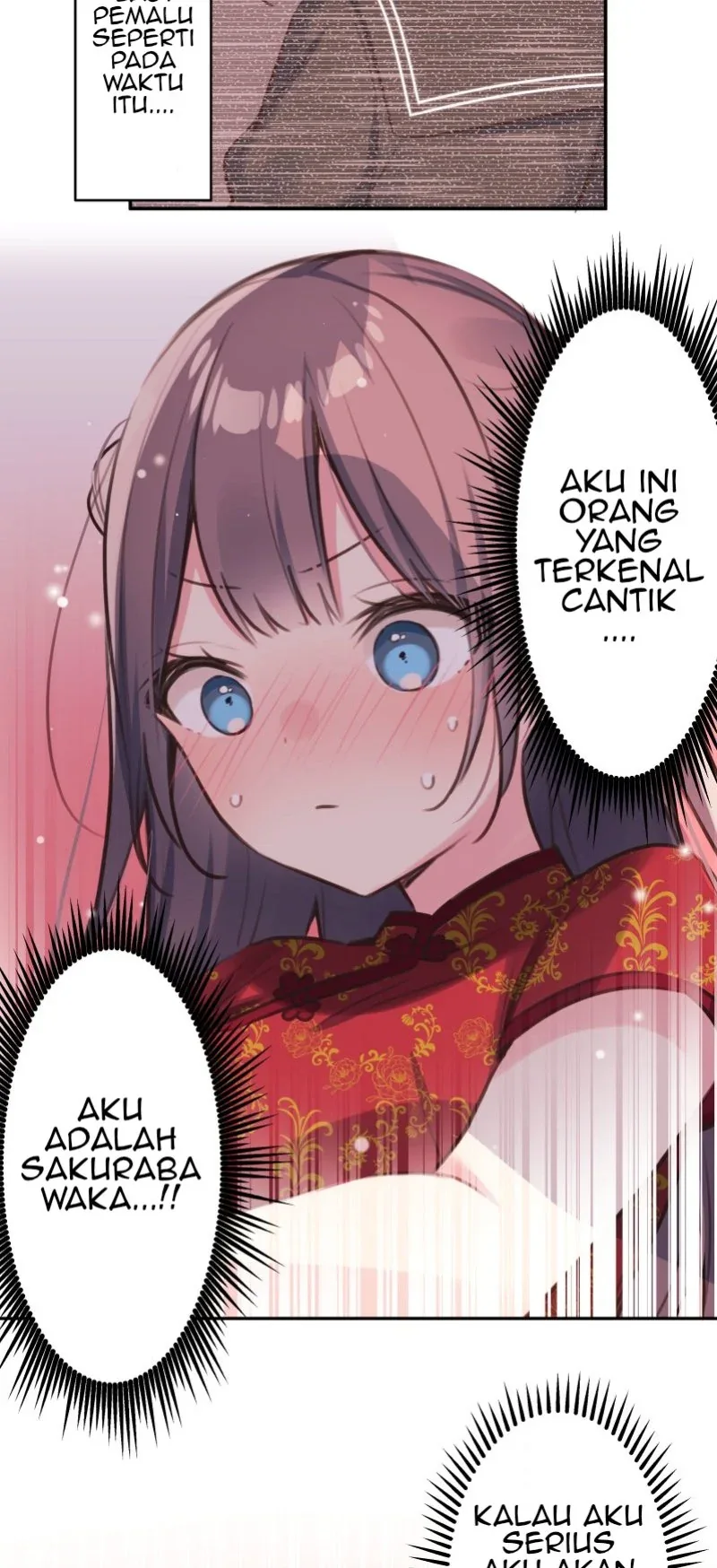 Halaman 5 — Waka-chan Is Flirty Again Chapter 81