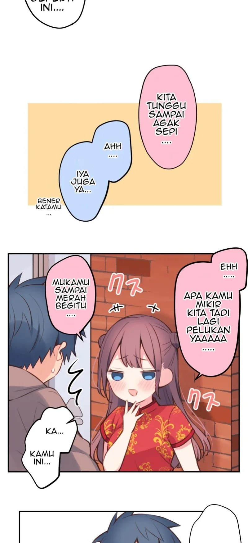 Halaman 11 — Waka-chan Is Flirty Again Chapter 81
