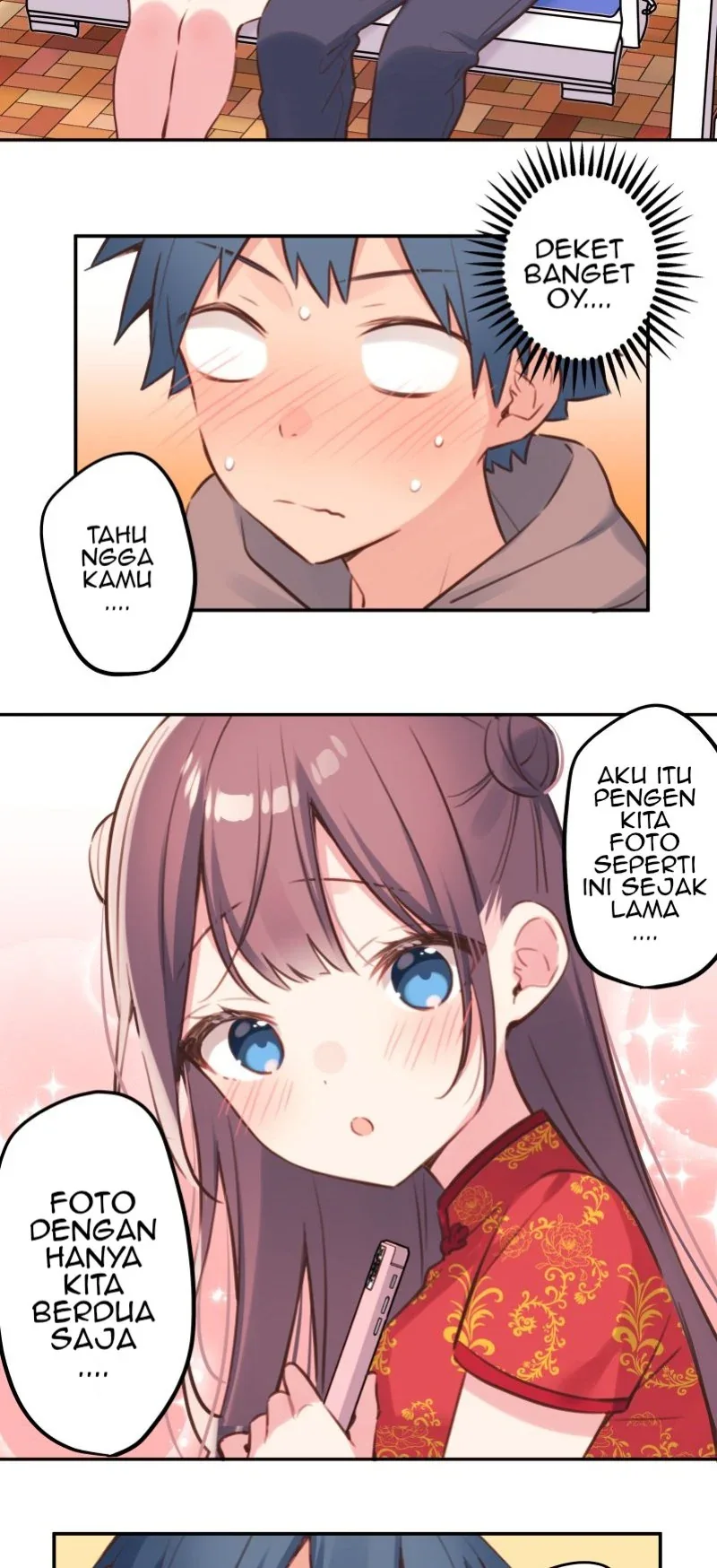 Halaman 15 — Waka-chan Is Flirty Again Chapter 81