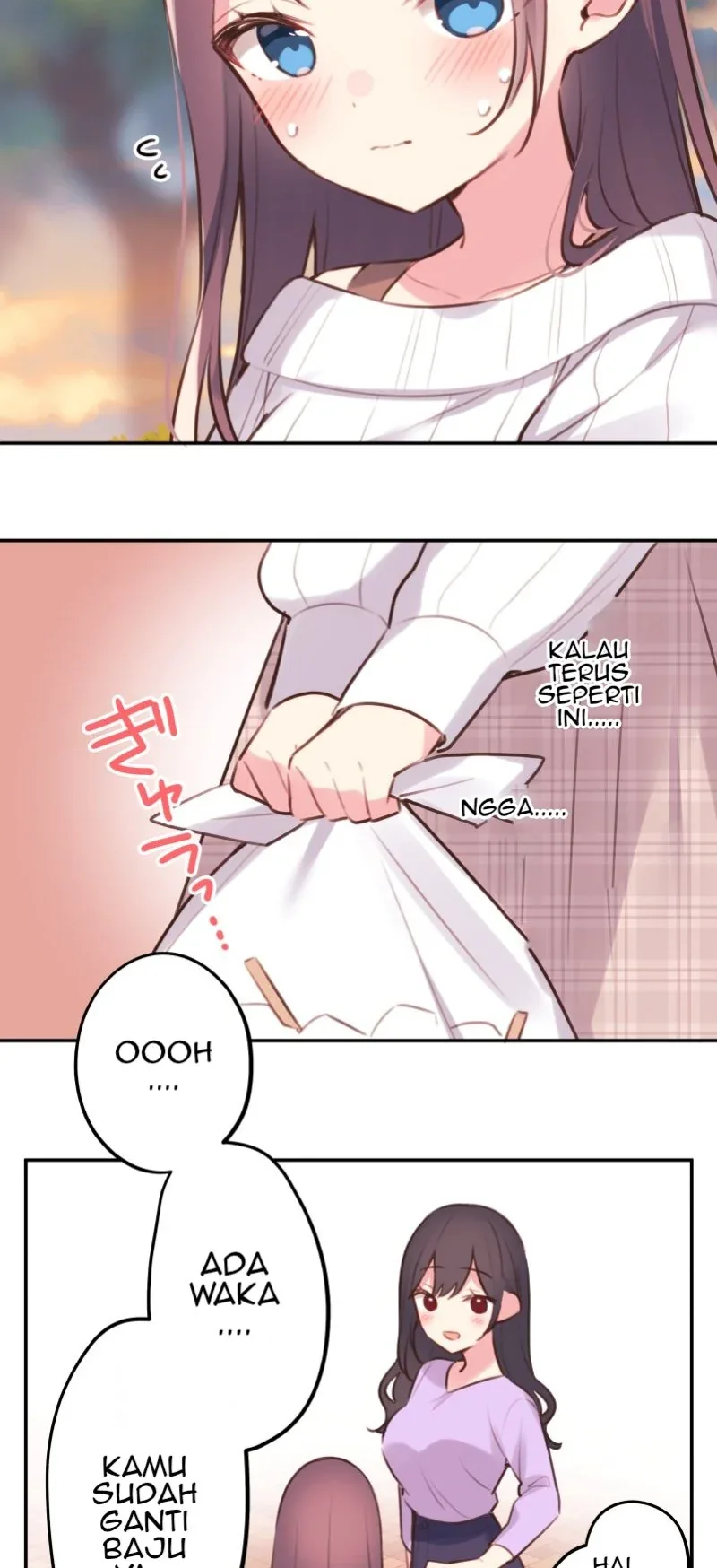 Halaman 27 — Waka-chan Is Flirty Again Chapter 81