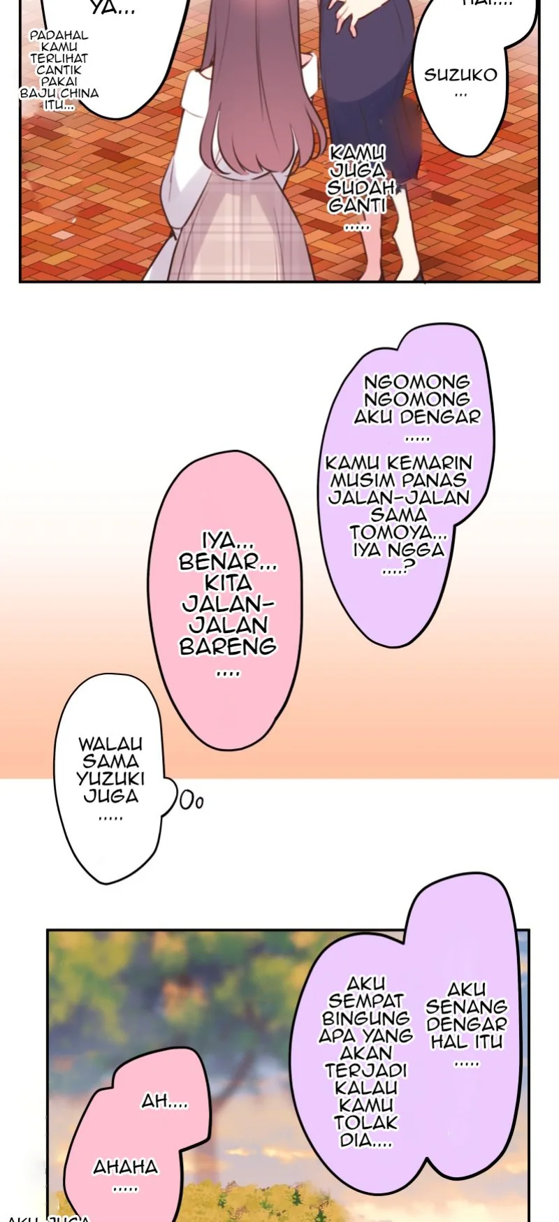 Halaman 28 — Waka-chan Is Flirty Again Chapter 81