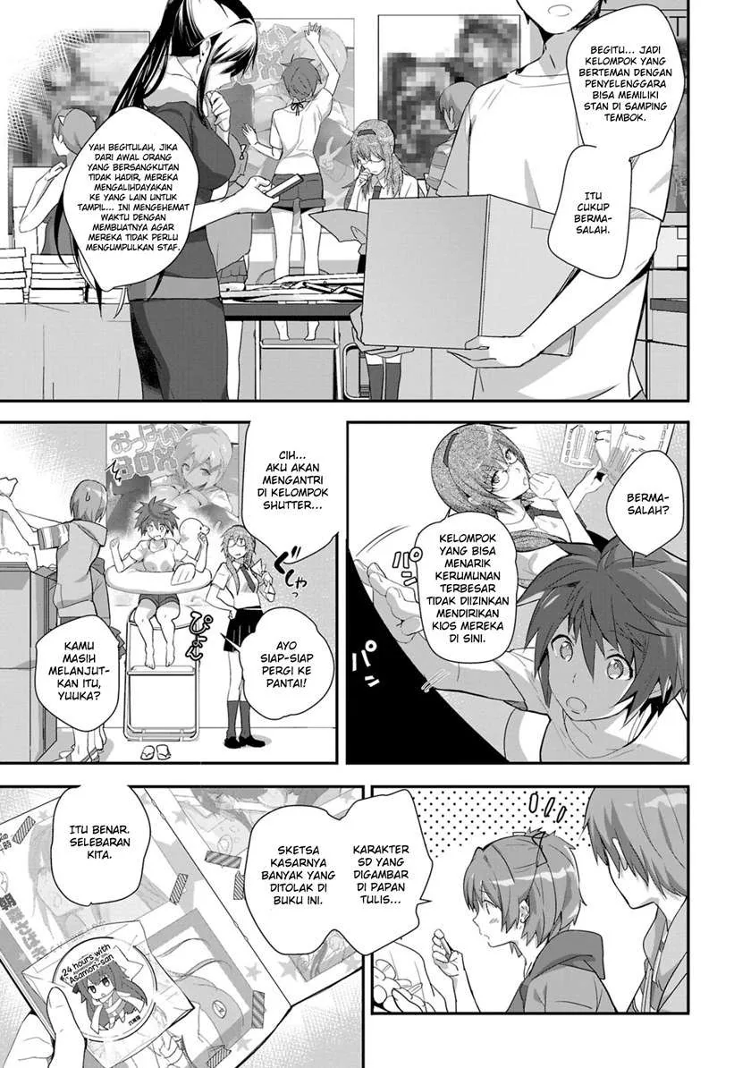 Halaman 3 — Shoujo-tachi wa Kouya wo Mezasu: Yukidoke no Oto Chapter 10