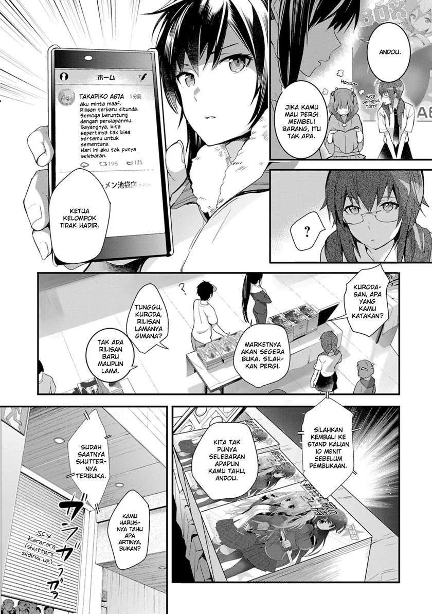 Halaman 4 — Shoujo-tachi wa Kouya wo Mezasu: Yukidoke no Oto Chapter 10