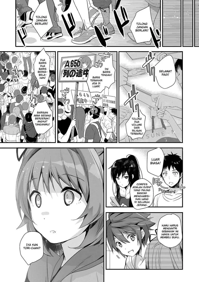 Halaman 5 — Shoujo-tachi wa Kouya wo Mezasu: Yukidoke no Oto Chapter 10