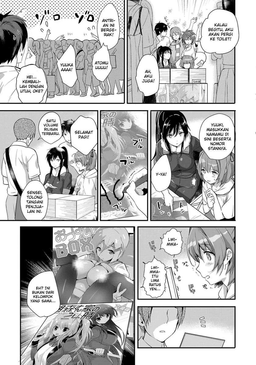 Halaman 7 — Shoujo-tachi wa Kouya wo Mezasu: Yukidoke no Oto Chapter 10