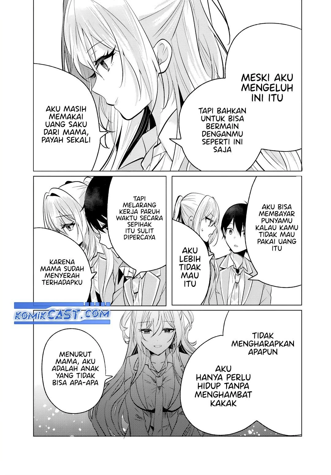 Halaman 8 — Houkago, Famiresu de, Class no Ano Ko to. Chapter 6.2