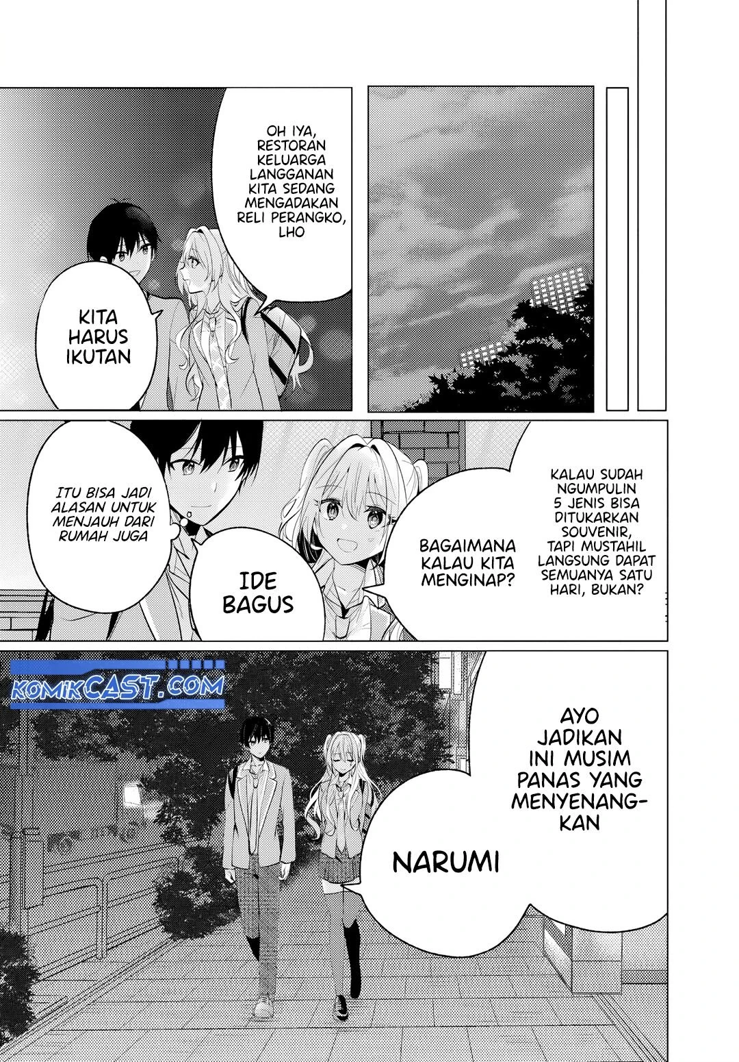Halaman 16 — Houkago, Famiresu de, Class no Ano Ko to. Chapter 6.2