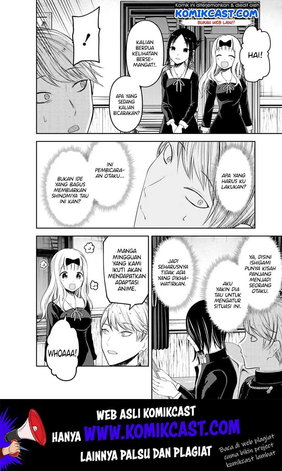 Halaman 9 — Kaguya-sama wa Kokurasetai: Tensai-tachi no Renai Zunousen Chapter 110