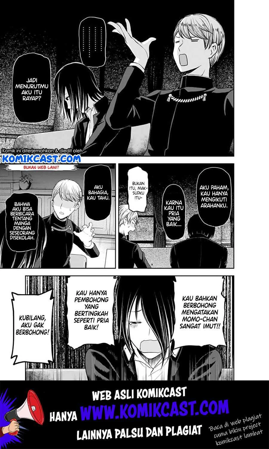 Halaman 17 — Kaguya-sama wa Kokurasetai: Tensai-tachi no Renai Zunousen Chapter 110