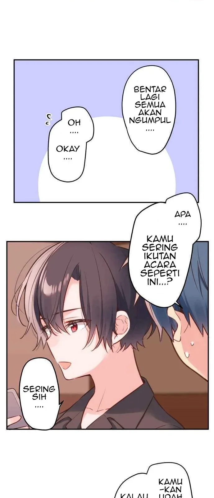 Halaman 3 — Waka-chan Is Flirty Again Chapter 57