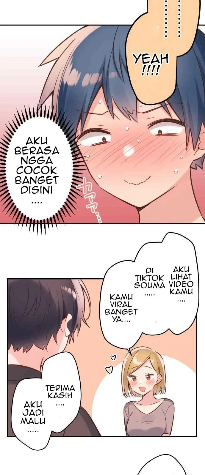 Halaman 15 — Waka-chan Is Flirty Again Chapter 57