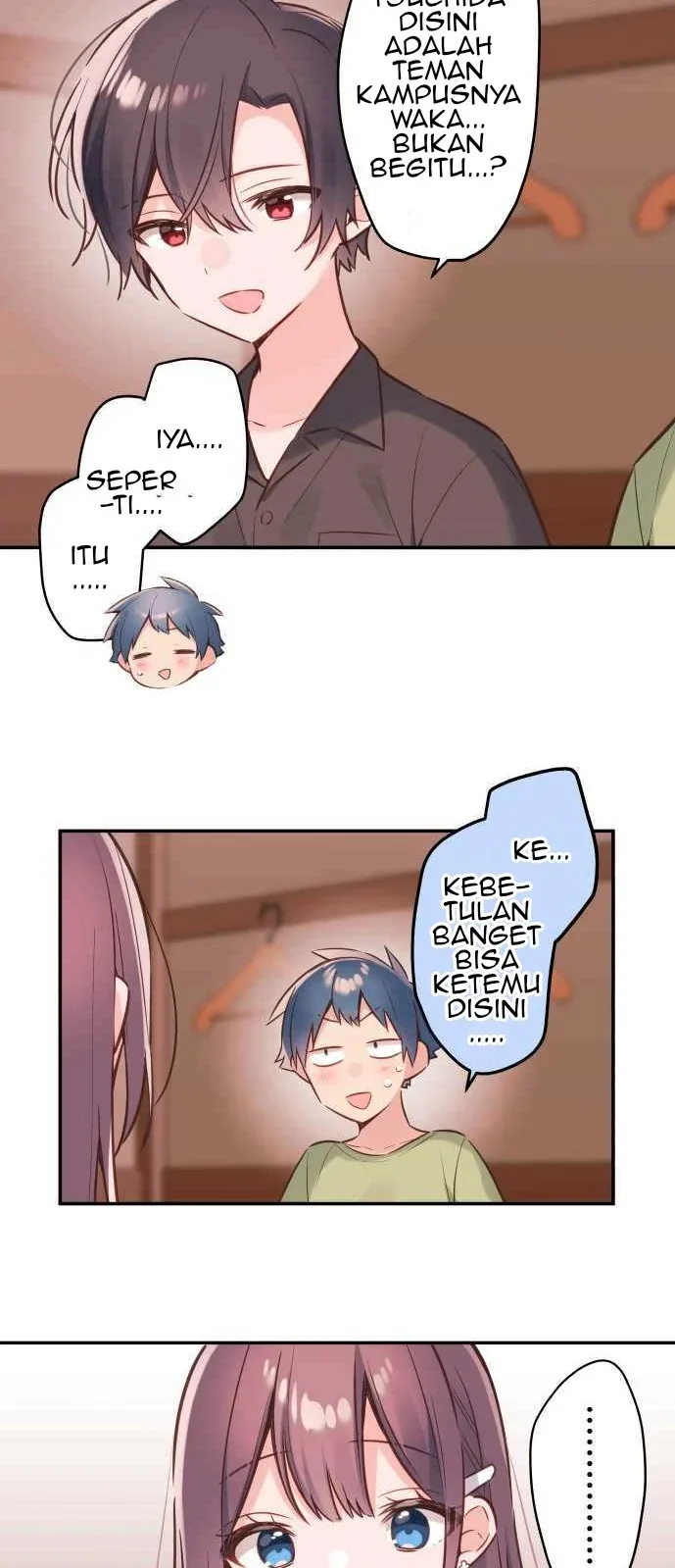 Halaman 25 — Waka-chan Is Flirty Again Chapter 57