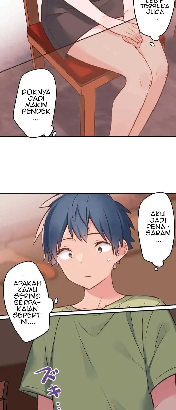 Halaman 28 — Waka-chan Is Flirty Again Chapter 57