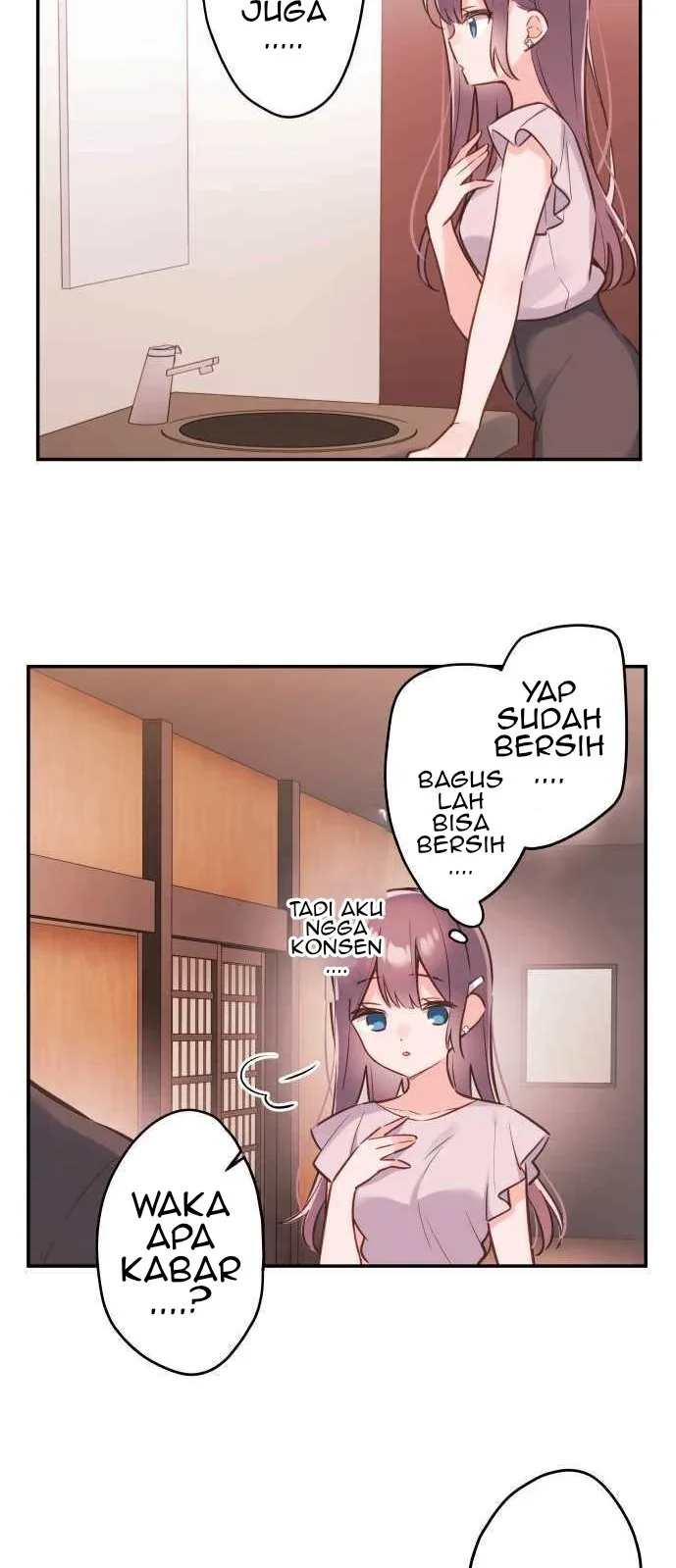 Halaman 33 — Waka-chan Is Flirty Again Chapter 57