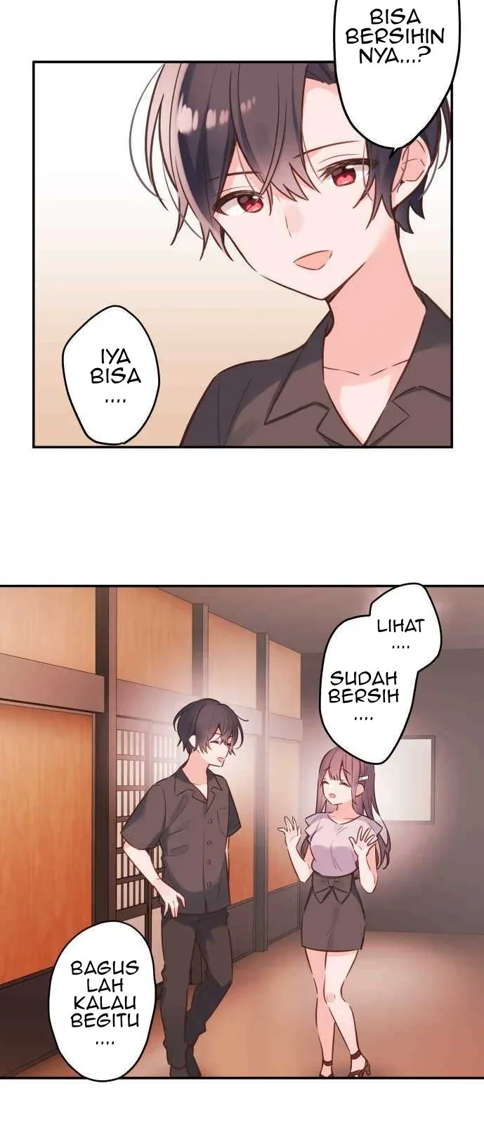 Halaman 34 — Waka-chan Is Flirty Again Chapter 57
