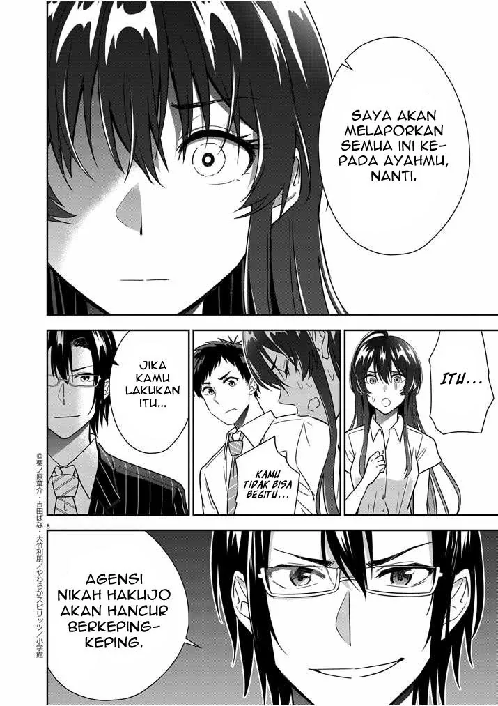 Halaman 9 — Kekkon ga Zentei no Love Comedy Chapter 11