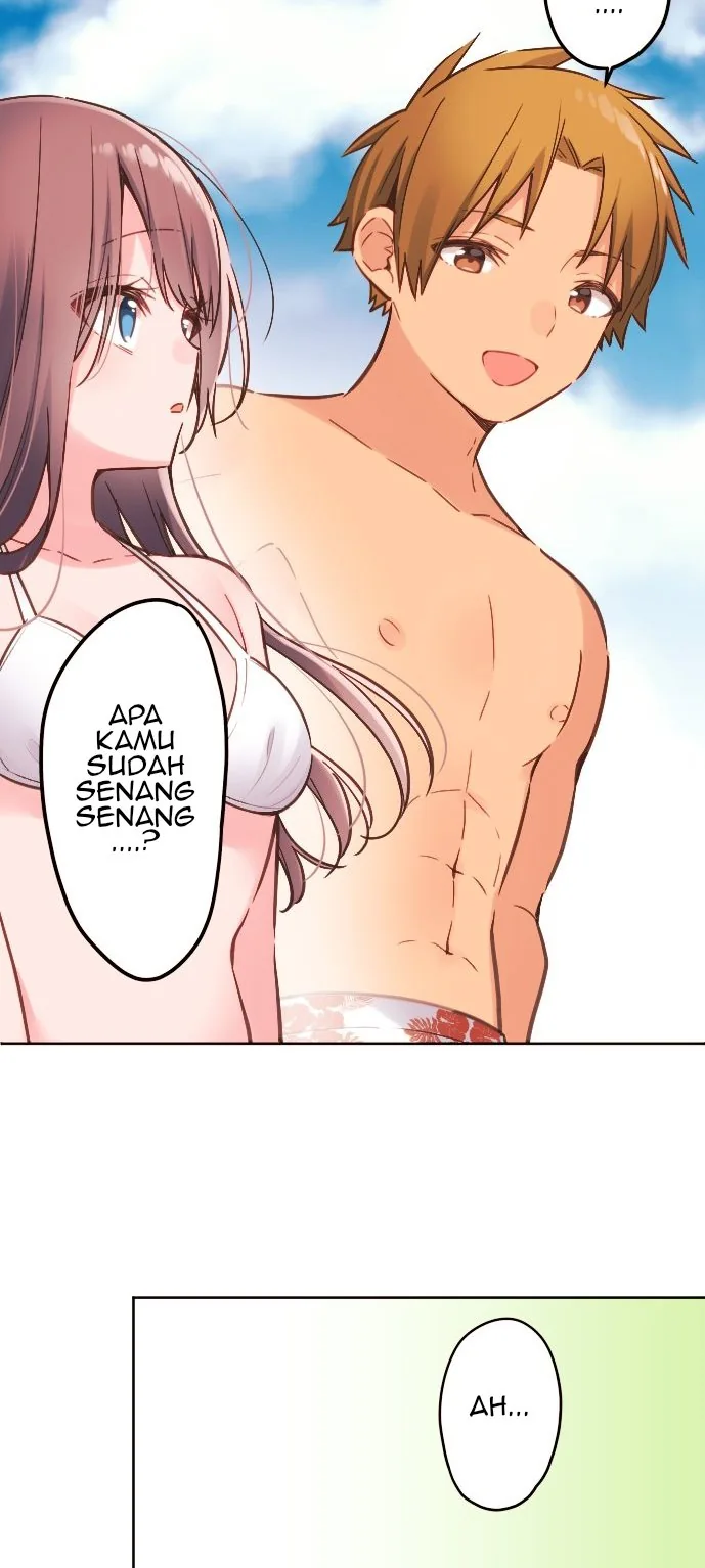 Halaman 3 — Waka-chan Is Flirty Again Chapter 48