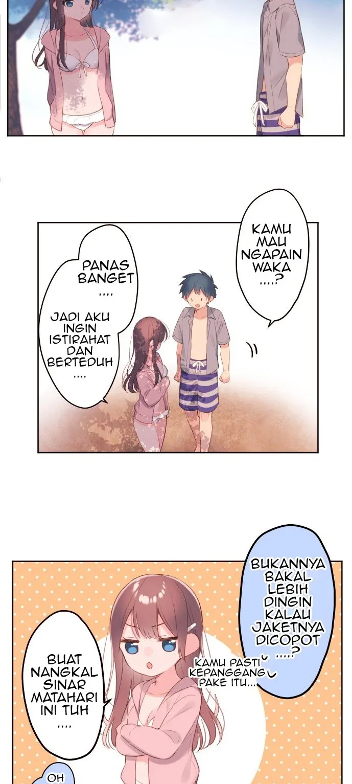 Halaman 20 — Waka-chan Is Flirty Again Chapter 48