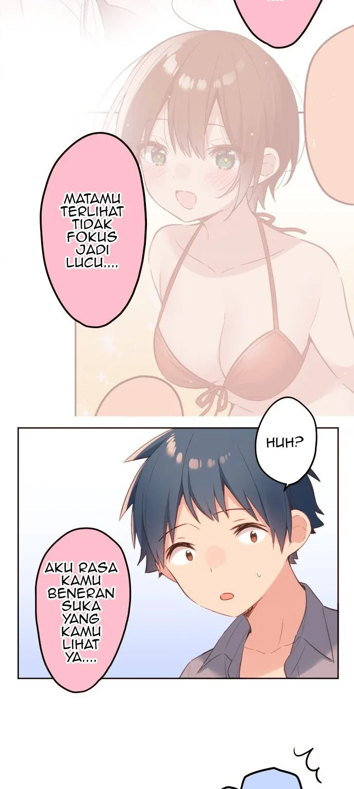 Halaman 33 — Waka-chan Is Flirty Again Chapter 48