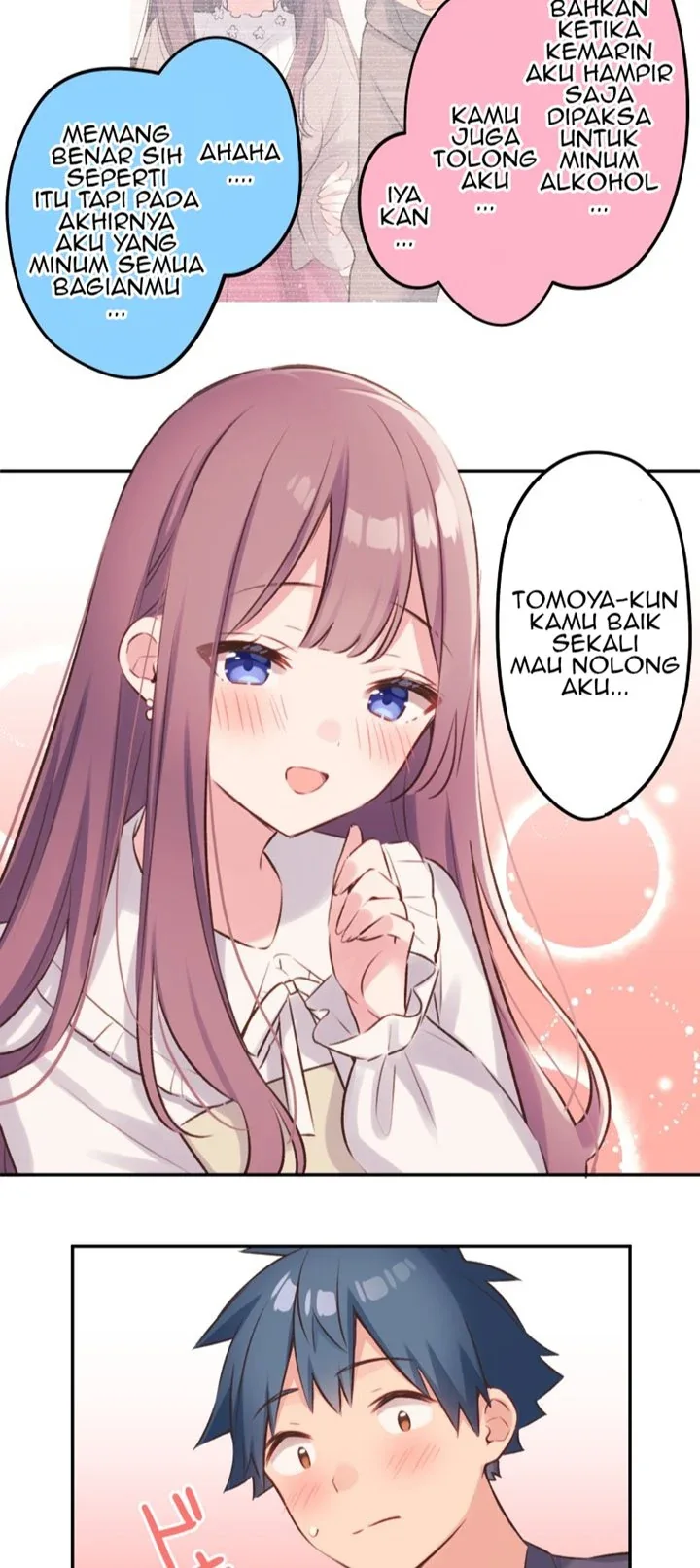 Halaman 5 — Waka-chan Is Flirty Again Chapter 100