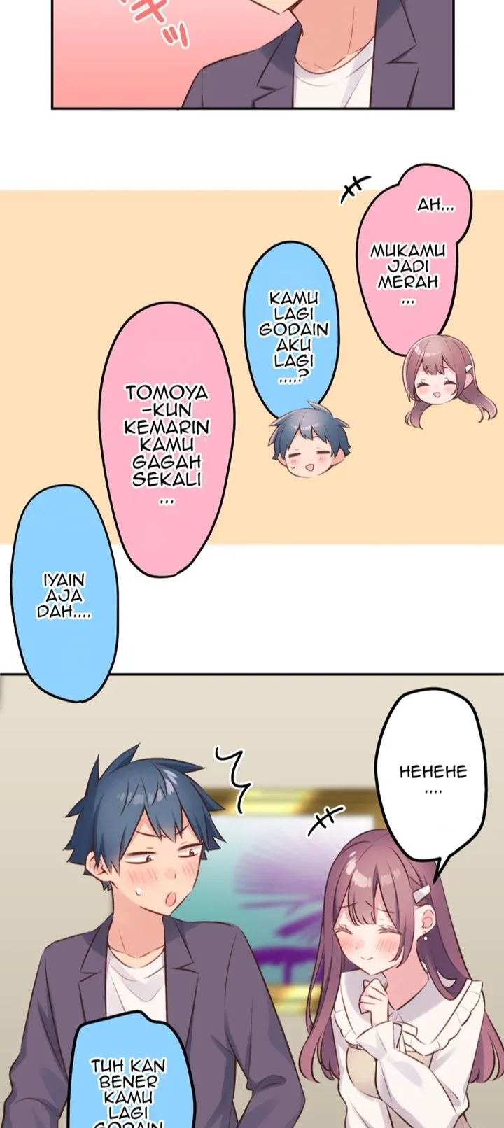 Halaman 6 — Waka-chan Is Flirty Again Chapter 100