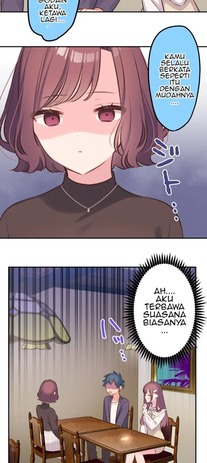 Halaman 7 — Waka-chan Is Flirty Again Chapter 100