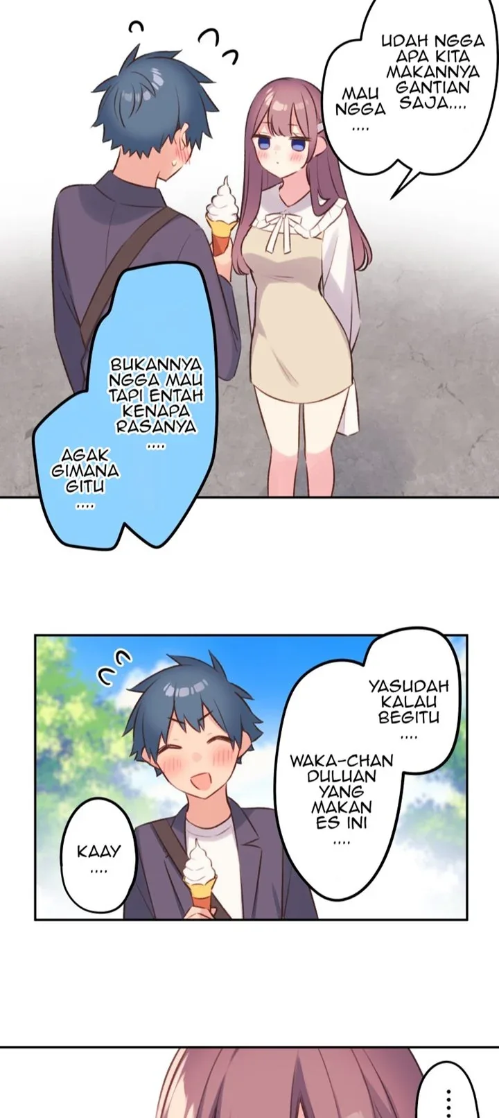 Halaman 15 — Waka-chan Is Flirty Again Chapter 100