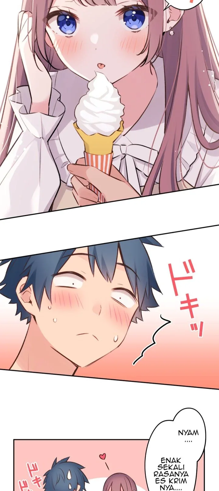 Halaman 18 — Waka-chan Is Flirty Again Chapter 100