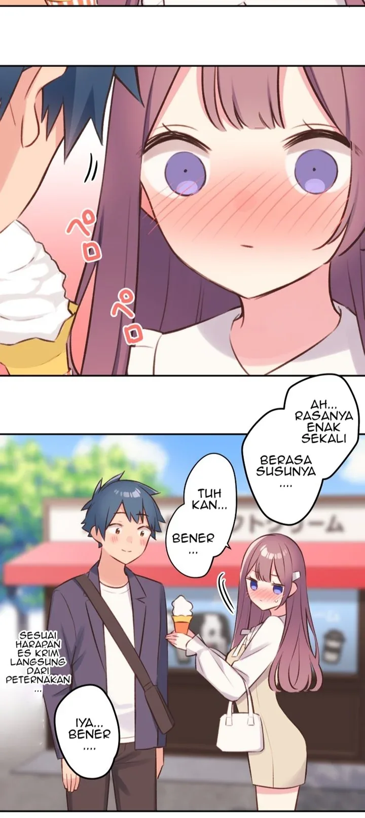 Halaman 22 — Waka-chan Is Flirty Again Chapter 100