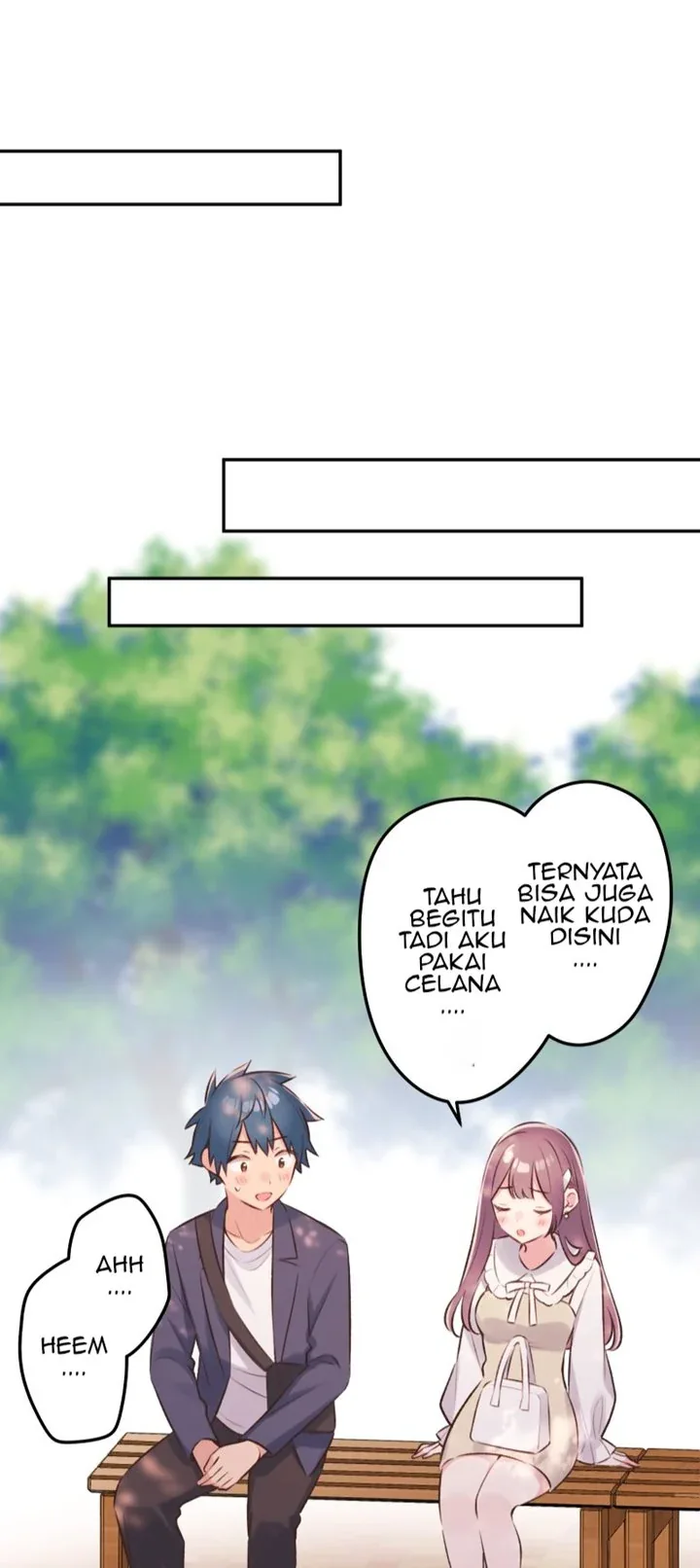 Halaman 27 — Waka-chan Is Flirty Again Chapter 100