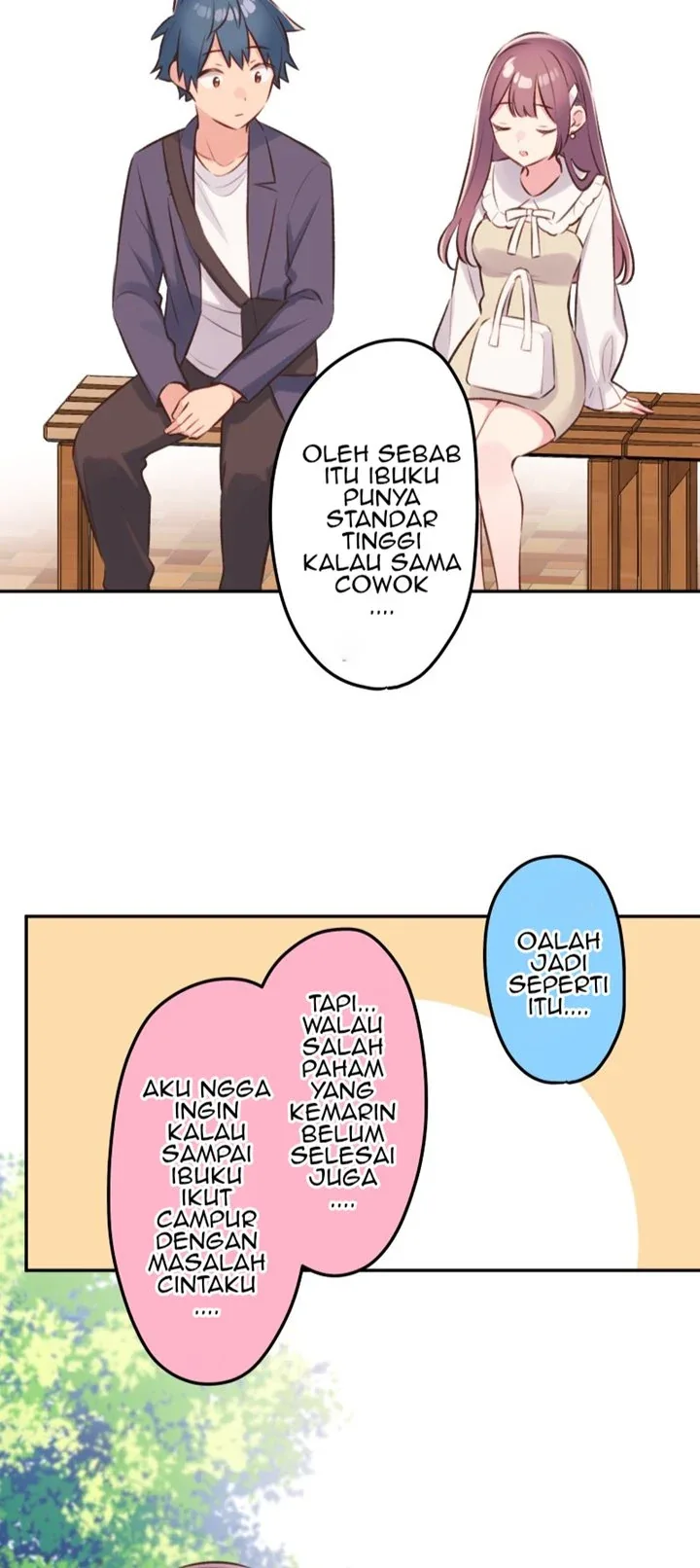 Halaman 31 — Waka-chan Is Flirty Again Chapter 100