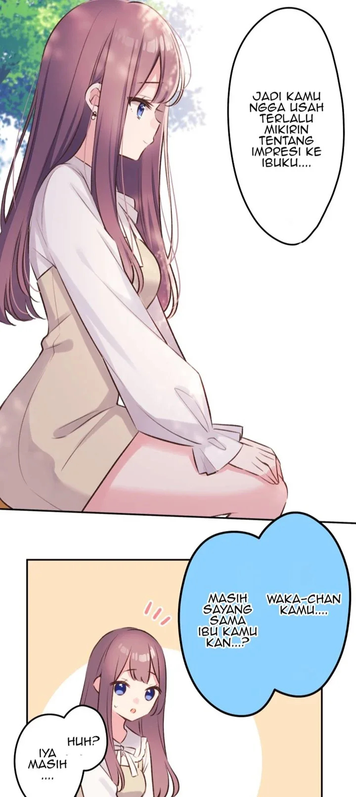 Halaman 32 — Waka-chan Is Flirty Again Chapter 100