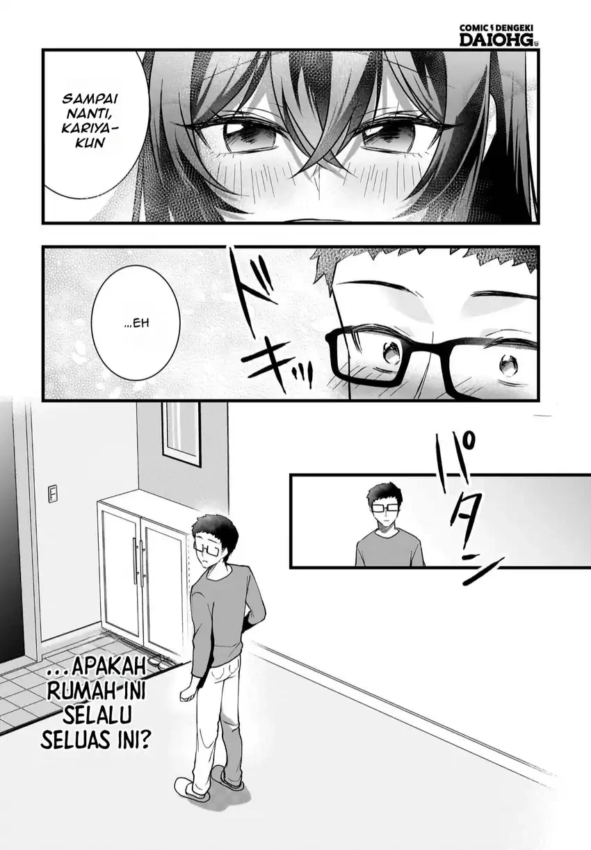 Halaman 9 — Gariben-kun to Uraaka-san: Sanzan Osewa ni Natteiru Ero-kei Uraaka Joshi no Shoutai ga Class no Idol Datta Ken Chapter 11