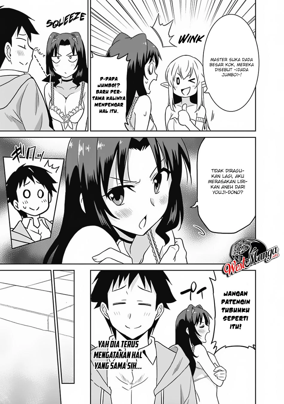 Halaman 9 — Saikyou no Shuzoku ga Ningen Datta Ken Chapter 25