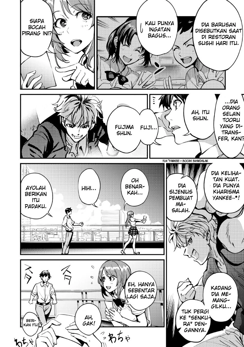 Halaman 19 — B Group no Shounen X Chapter 14
