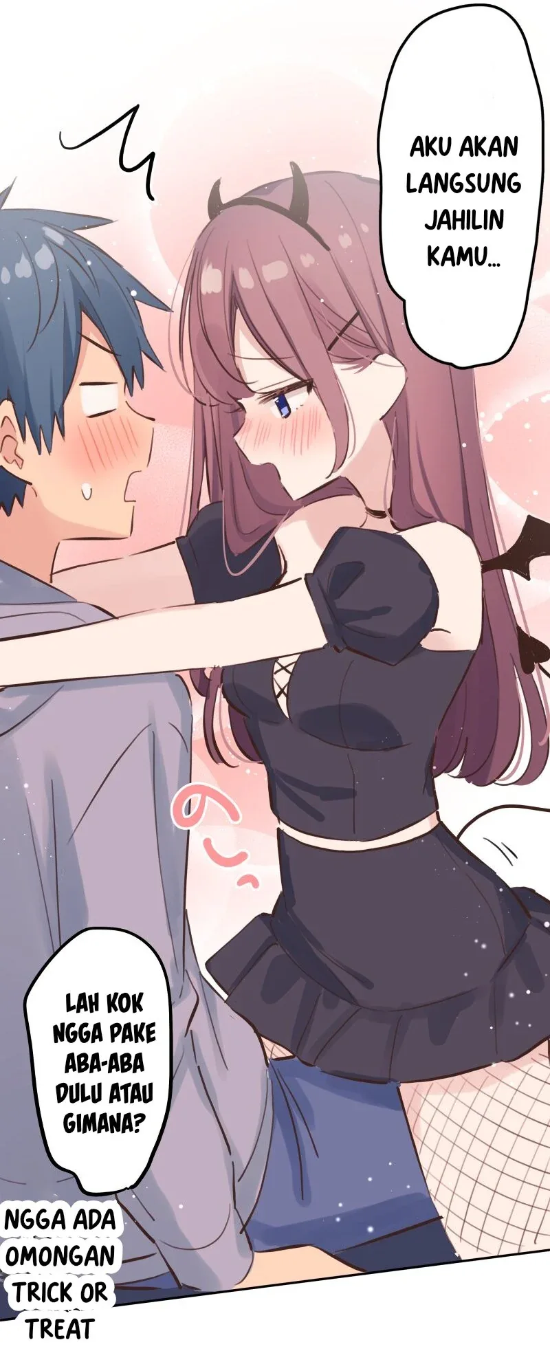 Halaman 3 — Waka-chan Is Flirty Again Chapter 204.5