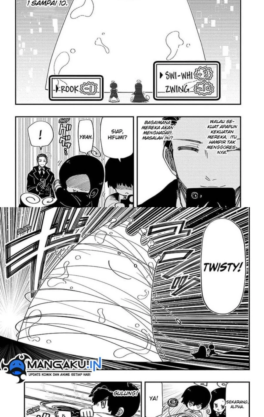 Halaman 3 — Yozakura-san Chi no Daisakusen Chapter 190