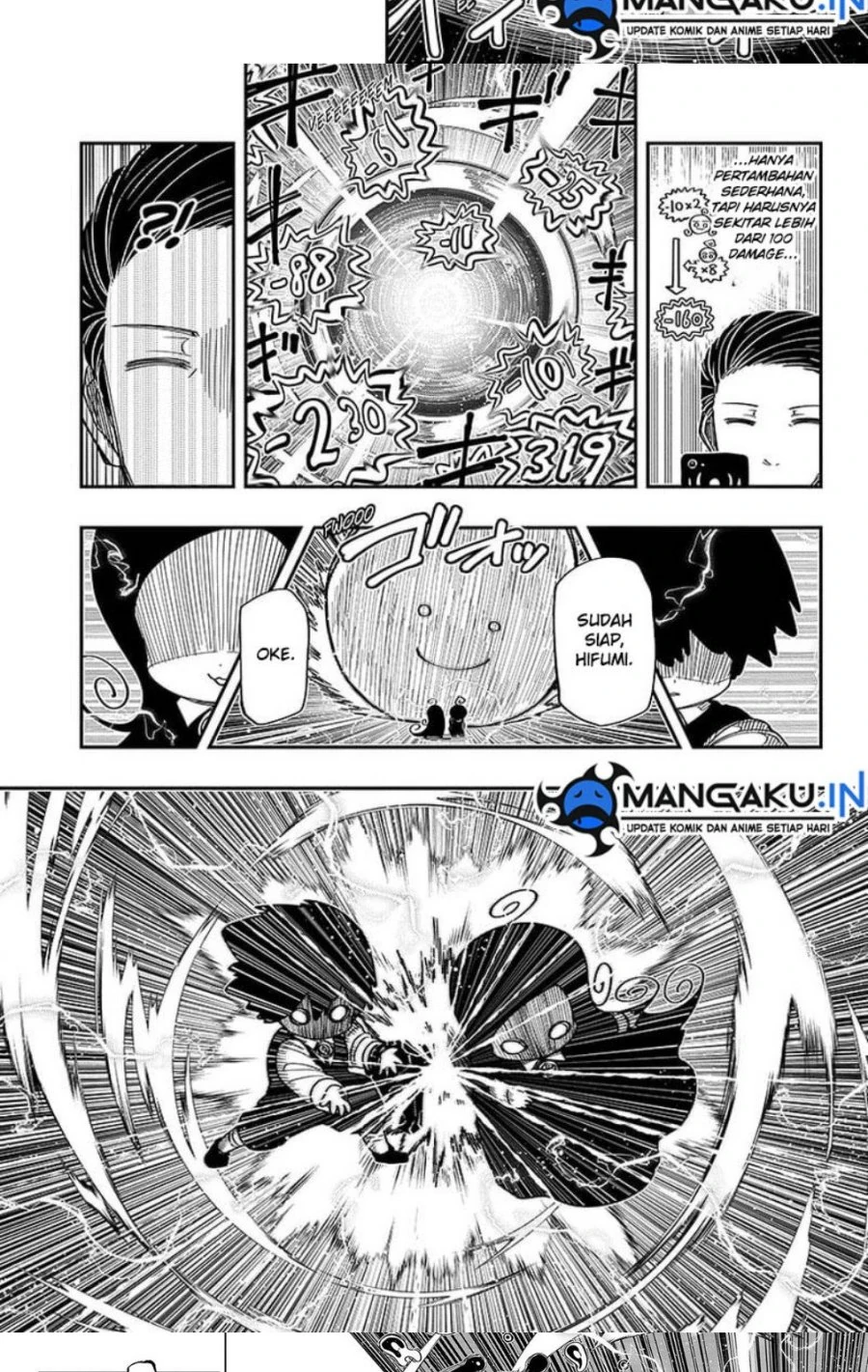 Halaman 8 — Yozakura-san Chi no Daisakusen Chapter 190