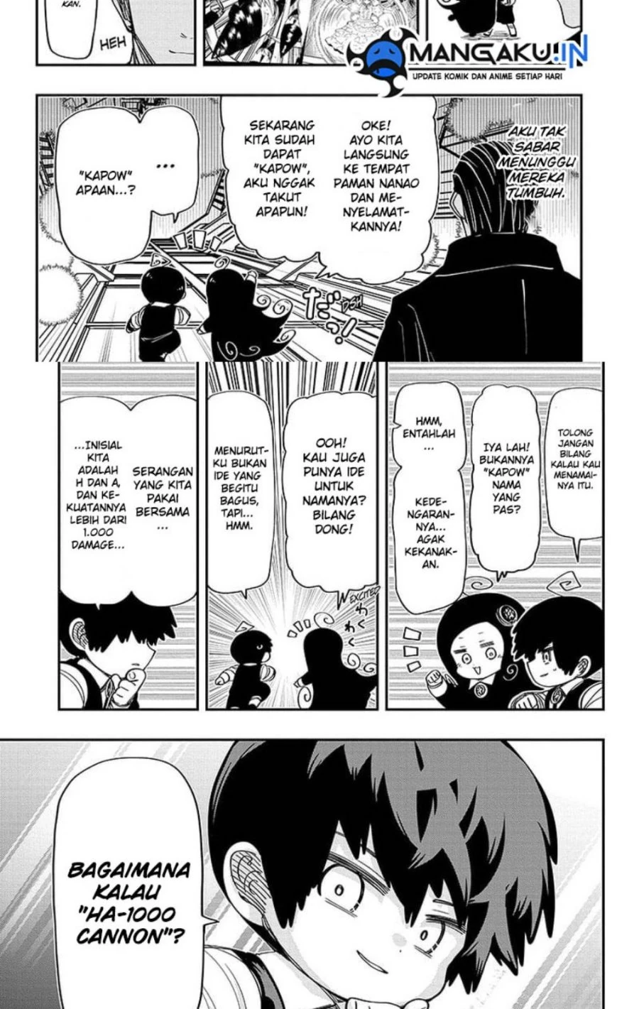 Halaman 9 — Yozakura-san Chi no Daisakusen Chapter 190