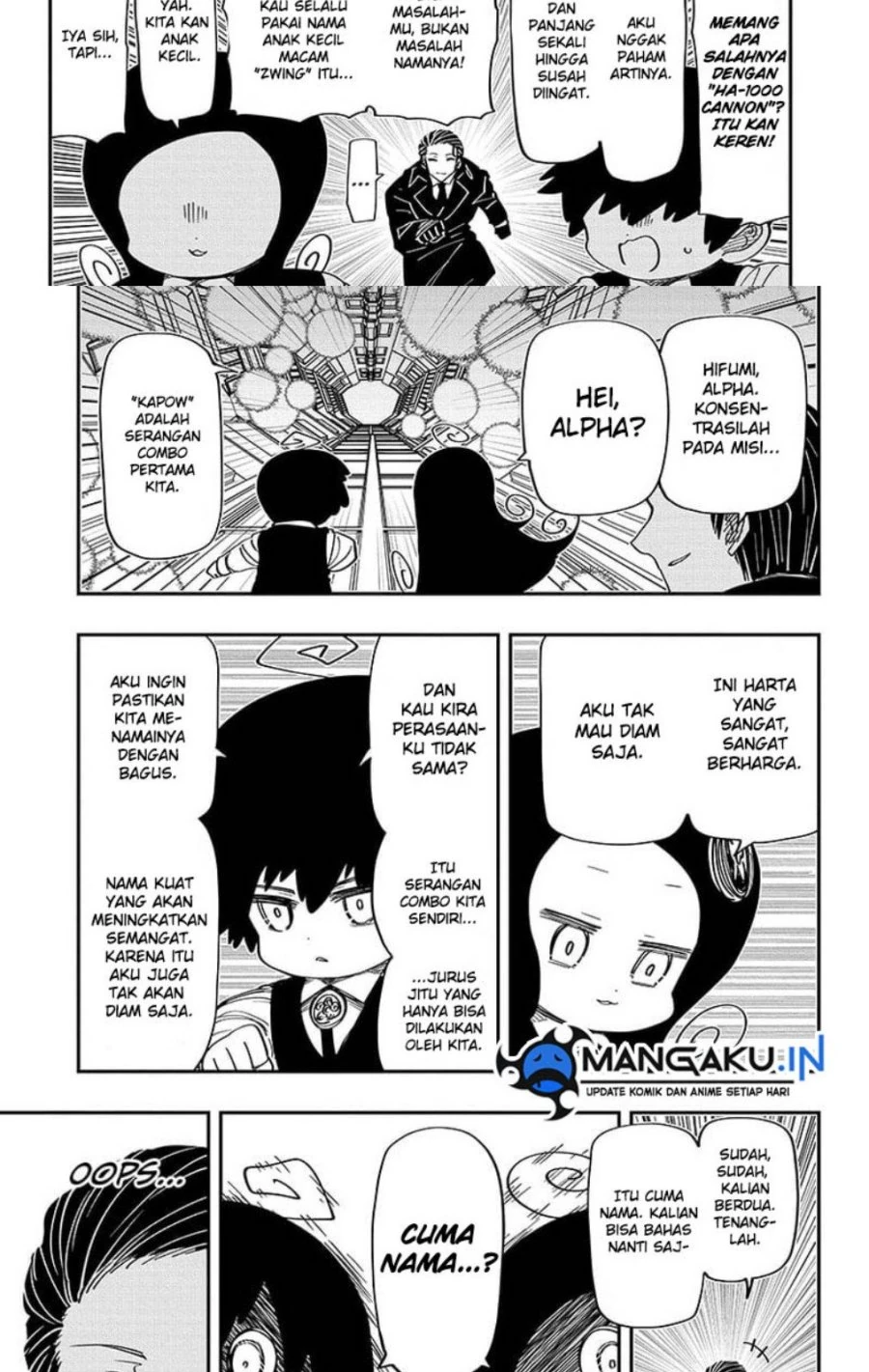 Halaman 11 — Yozakura-san Chi no Daisakusen Chapter 190
