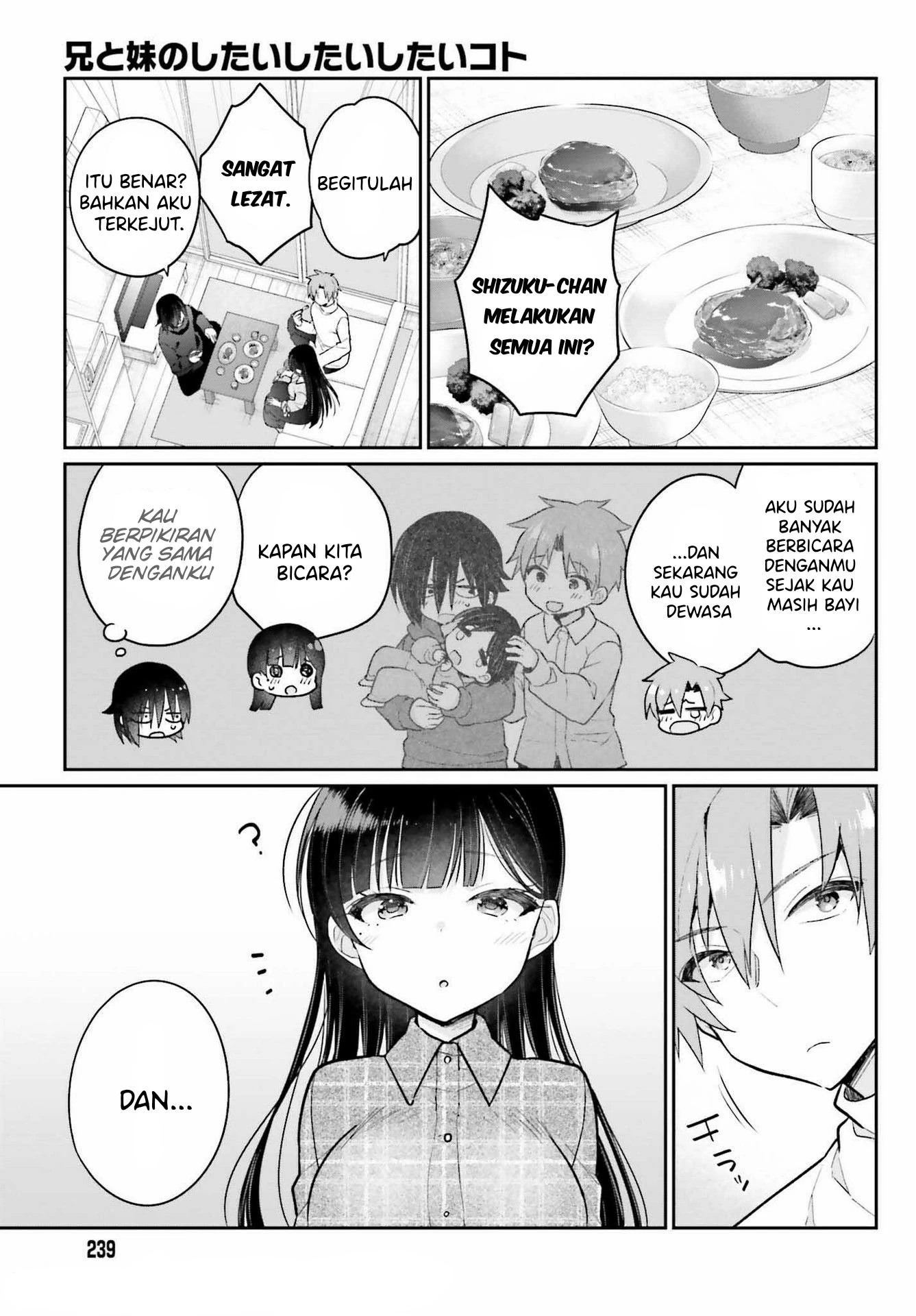 Halaman 8 — Ani to Imouto no Shitai Shitai Shitai Koto Chapter 2