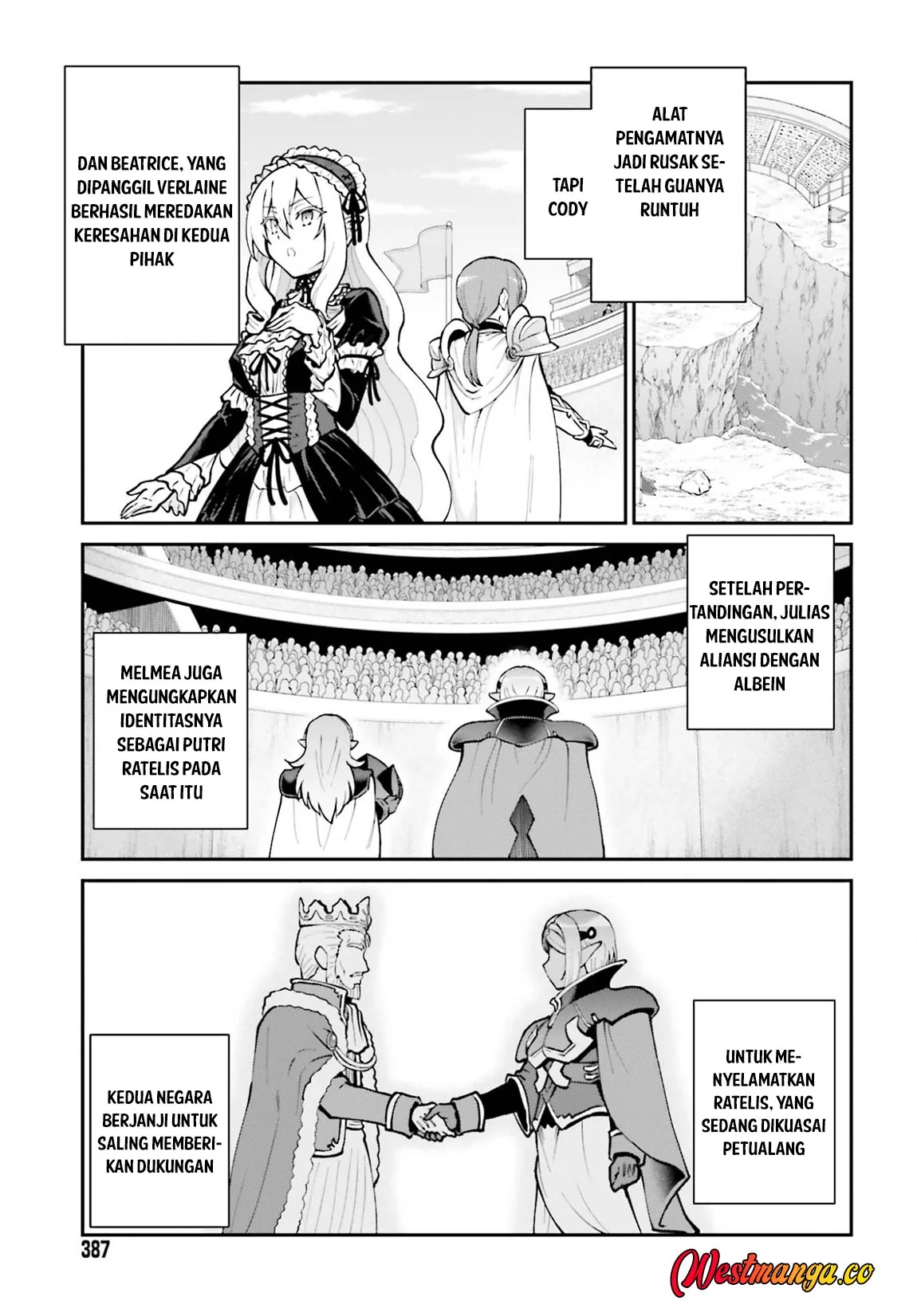 Halaman 14 — Maou Toubatsu shita Ato, Medachitakunai node Guild Master ni Natta Chapter 74
