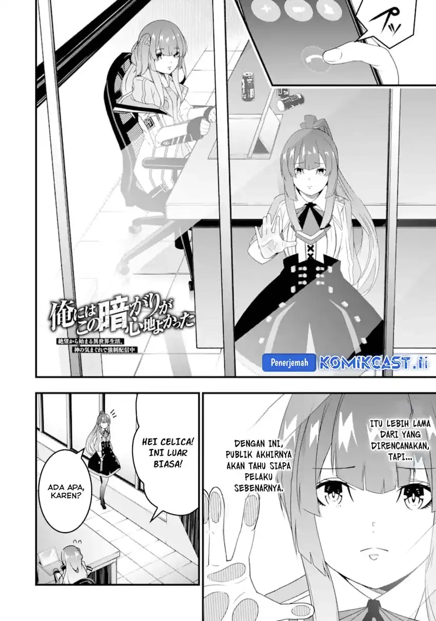 Halaman 3 — Ore ni wa Kono Kuragari ga Kokochi Yokatta: Zetsubou kara Hajimaru Isekai Seikatsu, Kami no Kimagure de Kyousei Haishinchuu Chapter 30