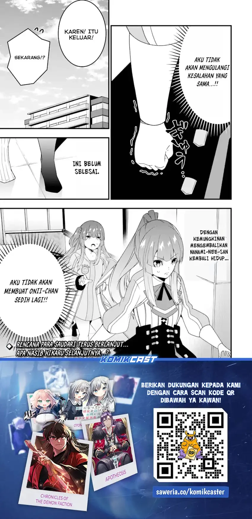 Halaman 24 — Ore ni wa Kono Kuragari ga Kokochi Yokatta: Zetsubou kara Hajimaru Isekai Seikatsu, Kami no Kimagure de Kyousei Haishinchuu Chapter 30