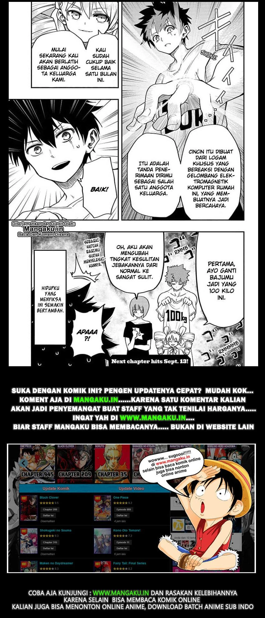 Halaman 22 — Yozakura-san Chi no Daisakusen Chapter 3